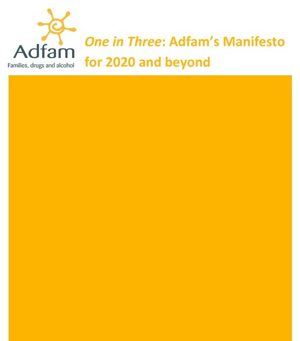 Adfam one in three